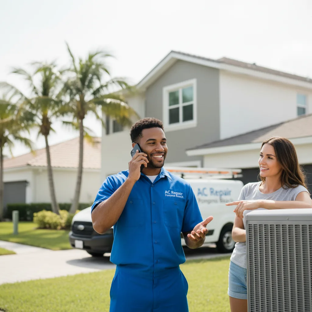 AC Repair Pompano Beach customer support in Hanna City